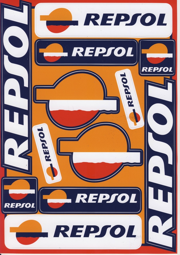 Nálepky REPSOL 2